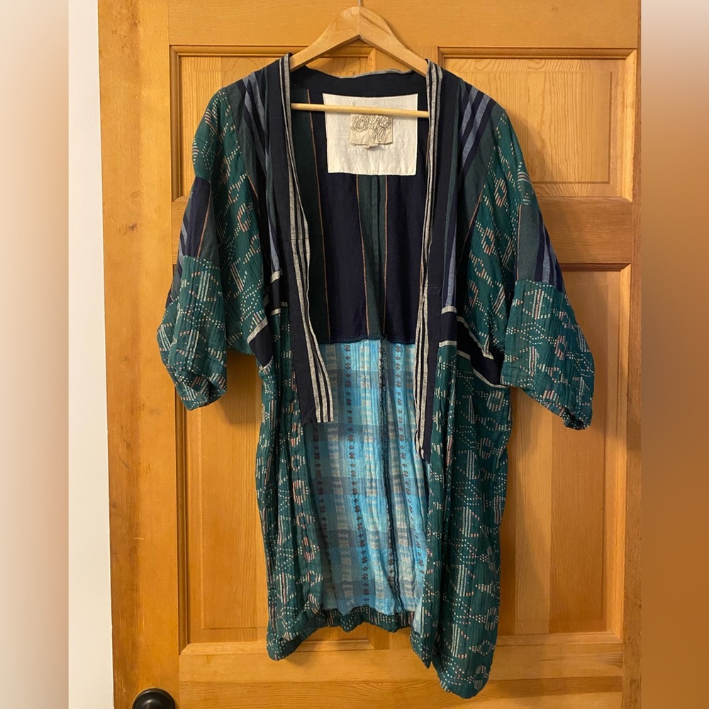 RARE Ace & Jig Kimono in Emerald XL